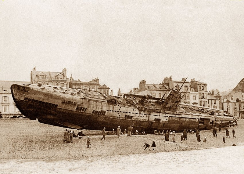 Illustration for article titled U-boat Graveyard Discovered Off England